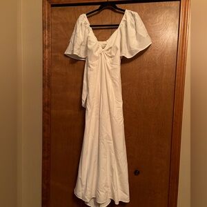 White dress